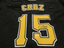 Oneil Cruz of the Pittsburgh Pirates signed autographed baseball jersey PAAS COA 549