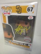 Fernando Tatis Jr of the San Diego Padres signed autographed Funko Pop PAAS COA 865