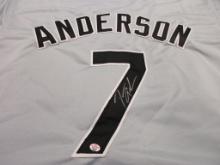 Tim Anderson of the Chicago White Sox signed autographed baseball jersey PAAS COA 988