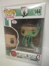 Jayson Tatum of the Boston Celtics signed autographed Funko Pop PAAS COA 703