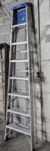 Werner 8' Aluminum A-frame Ladder