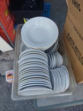 Plates and bowls - various sizes