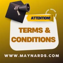 TERMS & CONDITIONS PART 2, & ADVERTISING DISCLOSURES