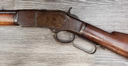 SPECIAL ORDER WINCHESTER MODEL 1873 .44 WCF CAL LEVER ACTION RIFLE.