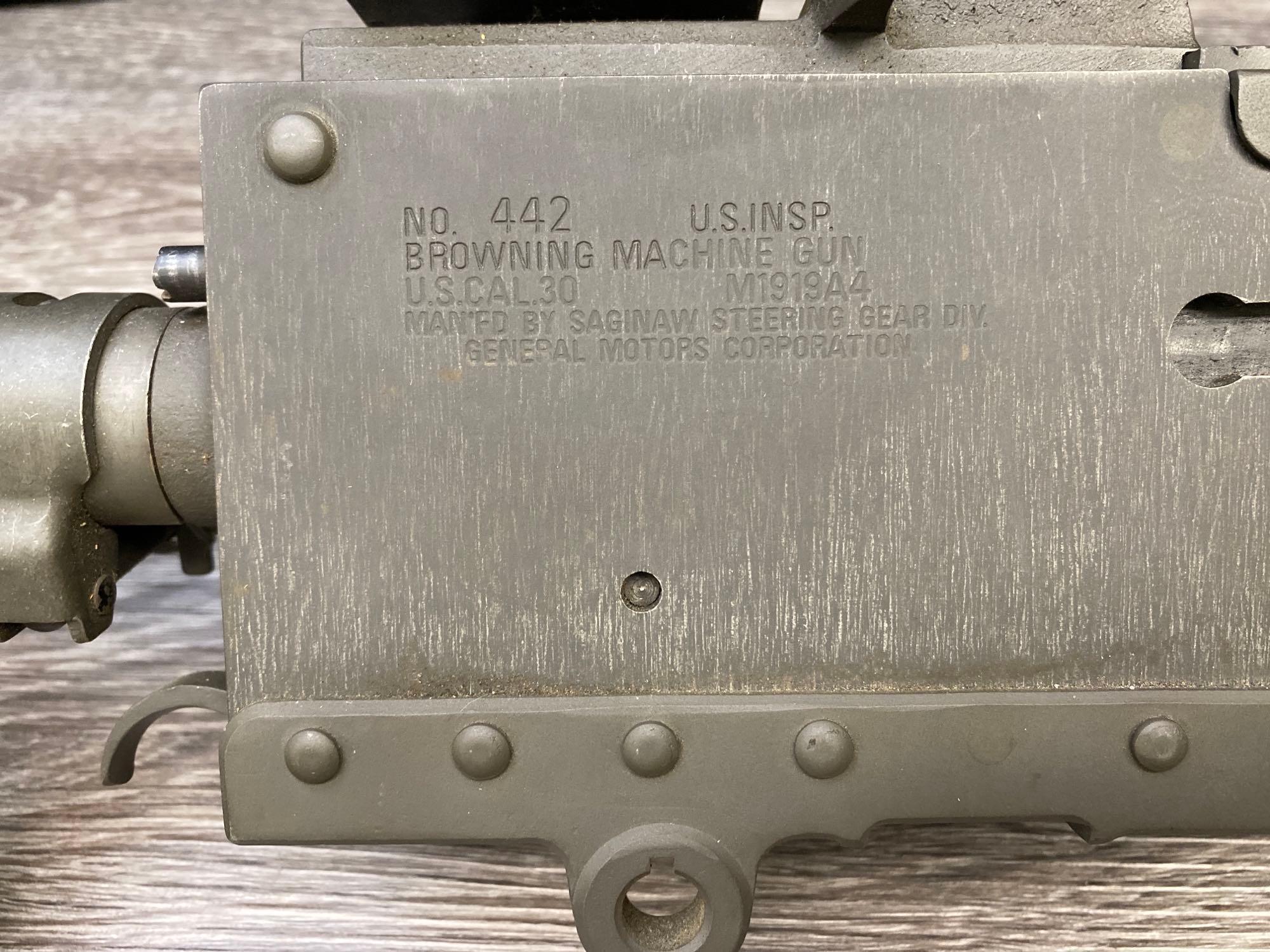 SEMI-AUTOMATIC BROWNING U.S. MODEL 1919 LIGHT MACHINE 7.62 NATO (.308)
