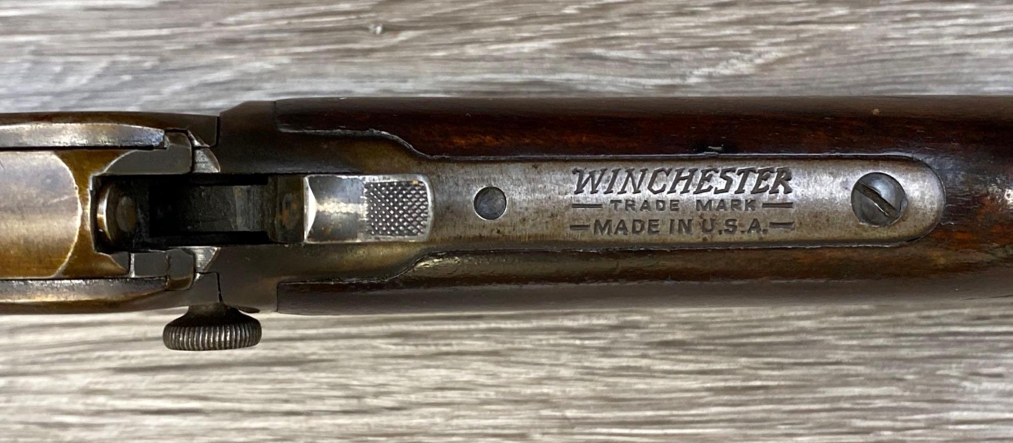 WINCHESTER MODEL 90 .22 SHORT PUMP-ACTION TAKEDOWN RIFLE