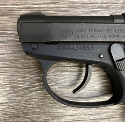 BERETTA MODEL 3032 TOMCAT .32 ACP SEMI-AUTO PISTOL