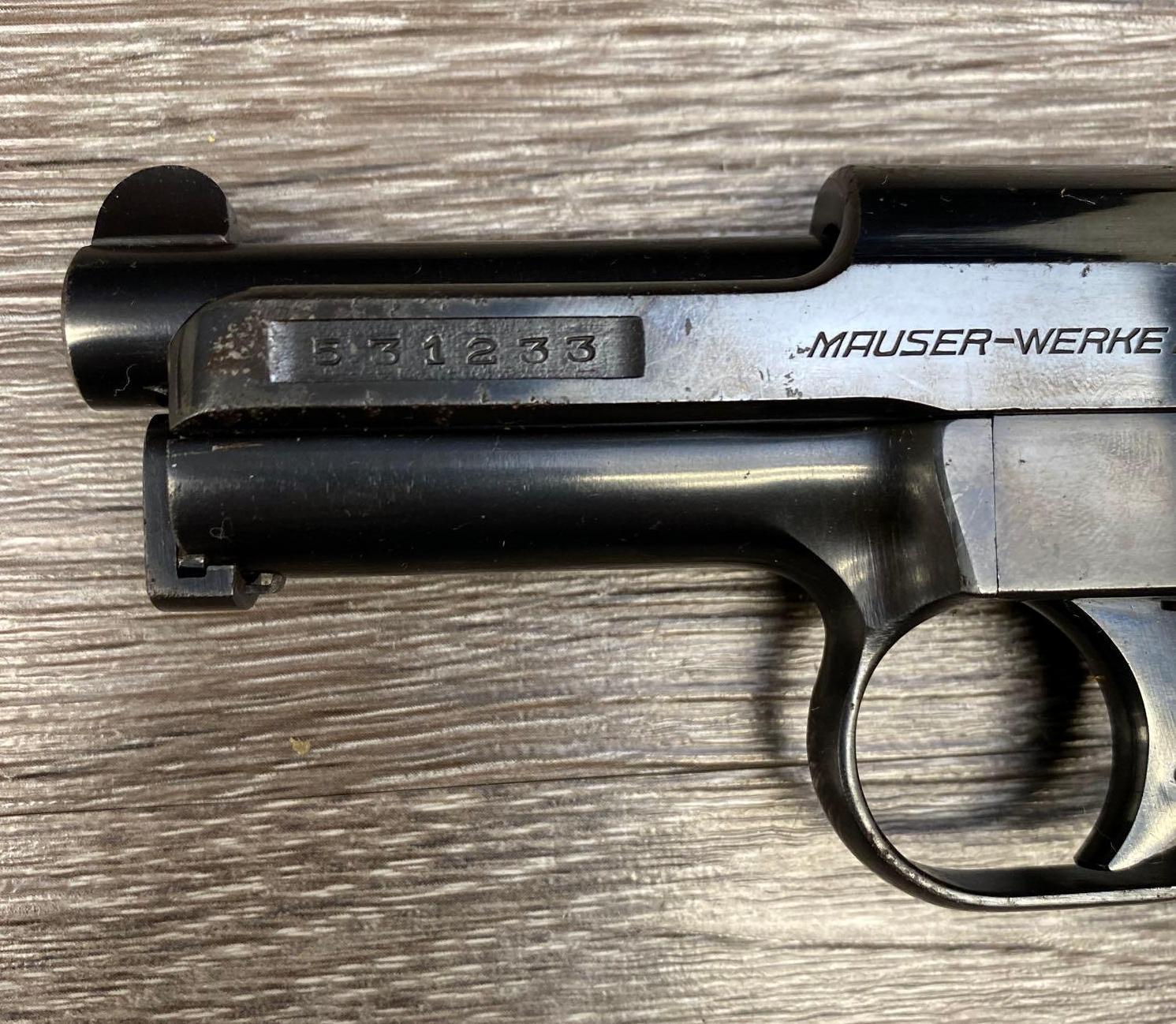 MAUSER-WERKE MODEL 1934 SA SEMI-AUTO .32 ACP PISTOL