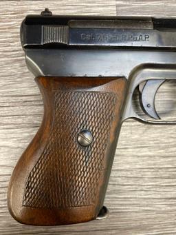 MAUSER-WERKE MODEL 1934 SA SEMI-AUTO .32 ACP PISTOL