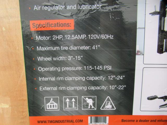 2024 TMG-TC24 SEMI-AUTOMATIC TIRE CHANGER (UNUSED)