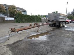 1990 STURDYWELD DS36SA 9/11 YARD TRI AXLE PUP TRAILER