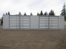 2024 40' HIGH CUBE SHIPPING CONTAINER W/ (2) DOORS