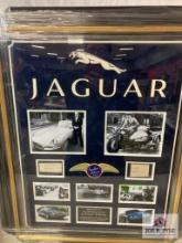 William Lyons & Williams Walmsley "Jaguar" Signed Cuts Photo Frame