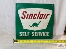 1950's "Sinclair Gas Self Service" Tin Sign