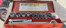 PITTSBURGH FORGE 3/4" DRIVE 21 PIECE SOCKET SET
