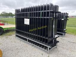 Iron Site Fence 7x10 (22 Panels, 23 Posts)