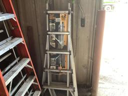 ALUMINUM FOLDING LADDER 22 FT