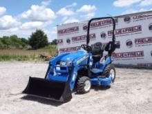 NEW HOLLAND 25S 4X4 TRACTOR W/ LOADER SN: LSM0W25SVN0019503