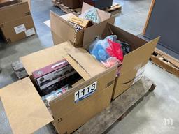 Pallet Lot: 3 Boxes of Assorted Items