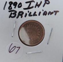 1890- Indian Head Penny