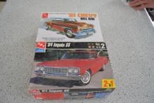 1964 Impala SS & 1951 Belair model kits