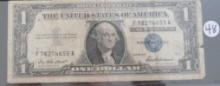 1957- US 1 Dollar Silver Certificate
