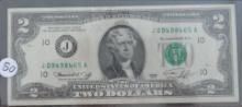 1976- US 2 Dollar Federal Reserve Note