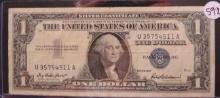 1957- 1 Dollar Silver Certificate