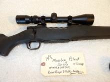 Mossberg Patriot 30-06 Bolt Action Synthetic Back Stock w/3 Magazines & Dead Ringer 3-9X40 Scope (Ne