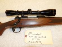 Winchester Model 708 Carbine 22-250 Bolt Action Rifle w/Leopold 3-9x40 Var-XII Scope