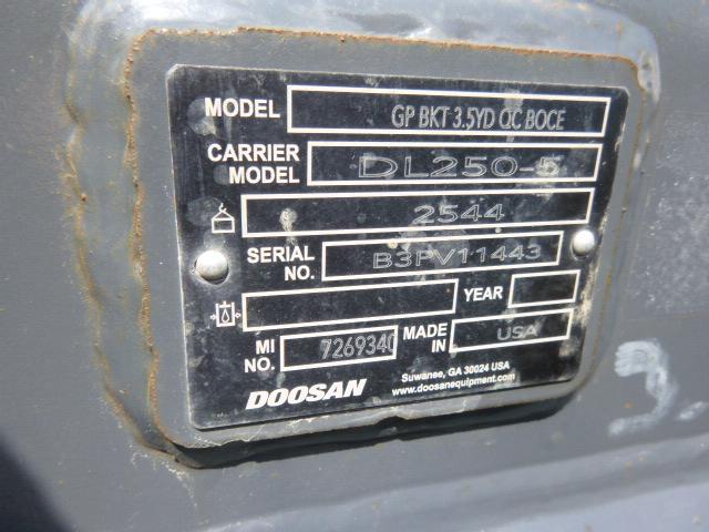 21 Doosan DL280-5 Wheel Loader (QEA 5884)