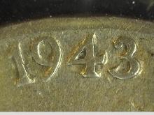 1943/2 Jefferson Nickel, VG.