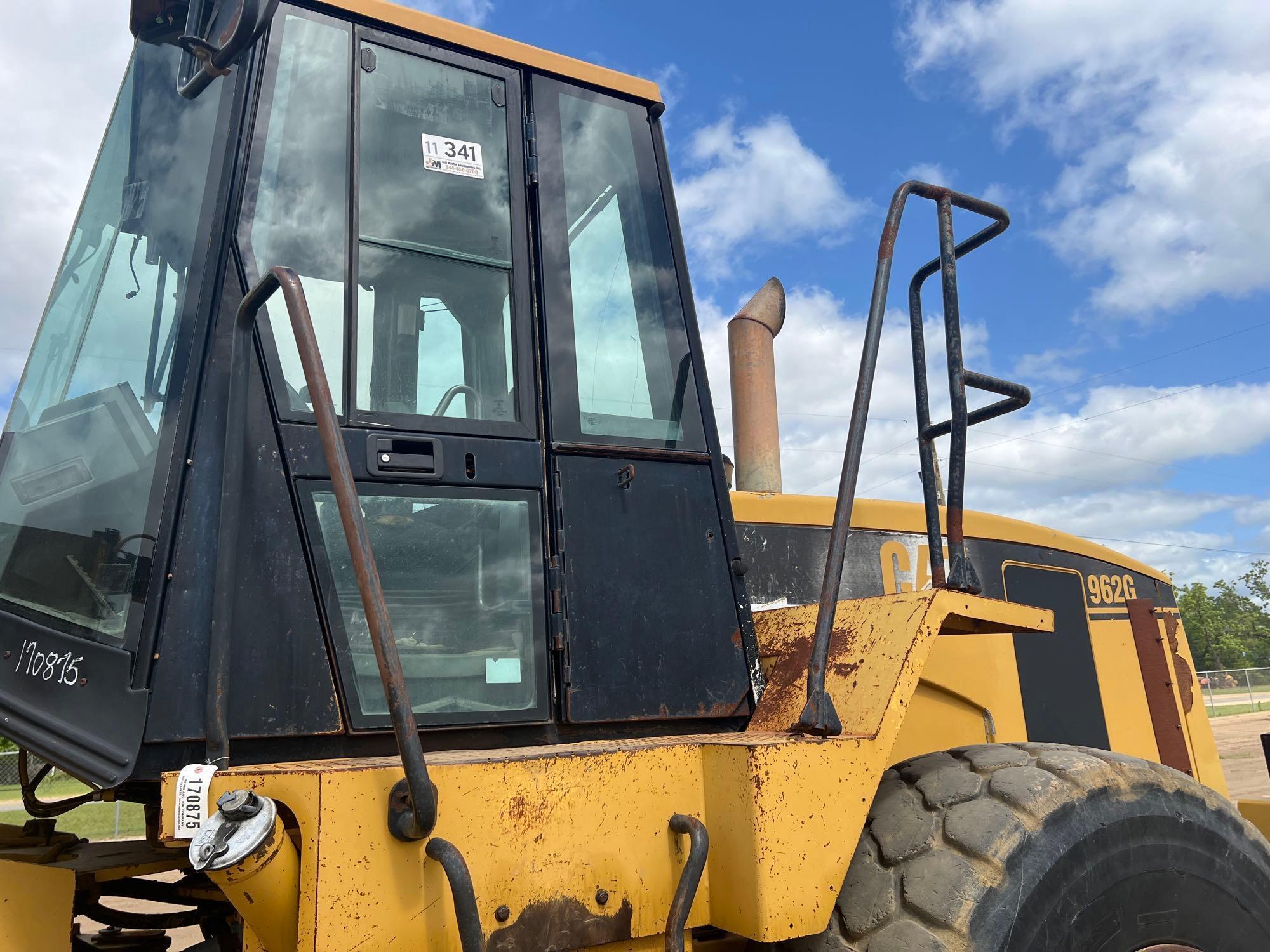 2002 CATERPILLAR 962G RUBBER TIRE LOADER