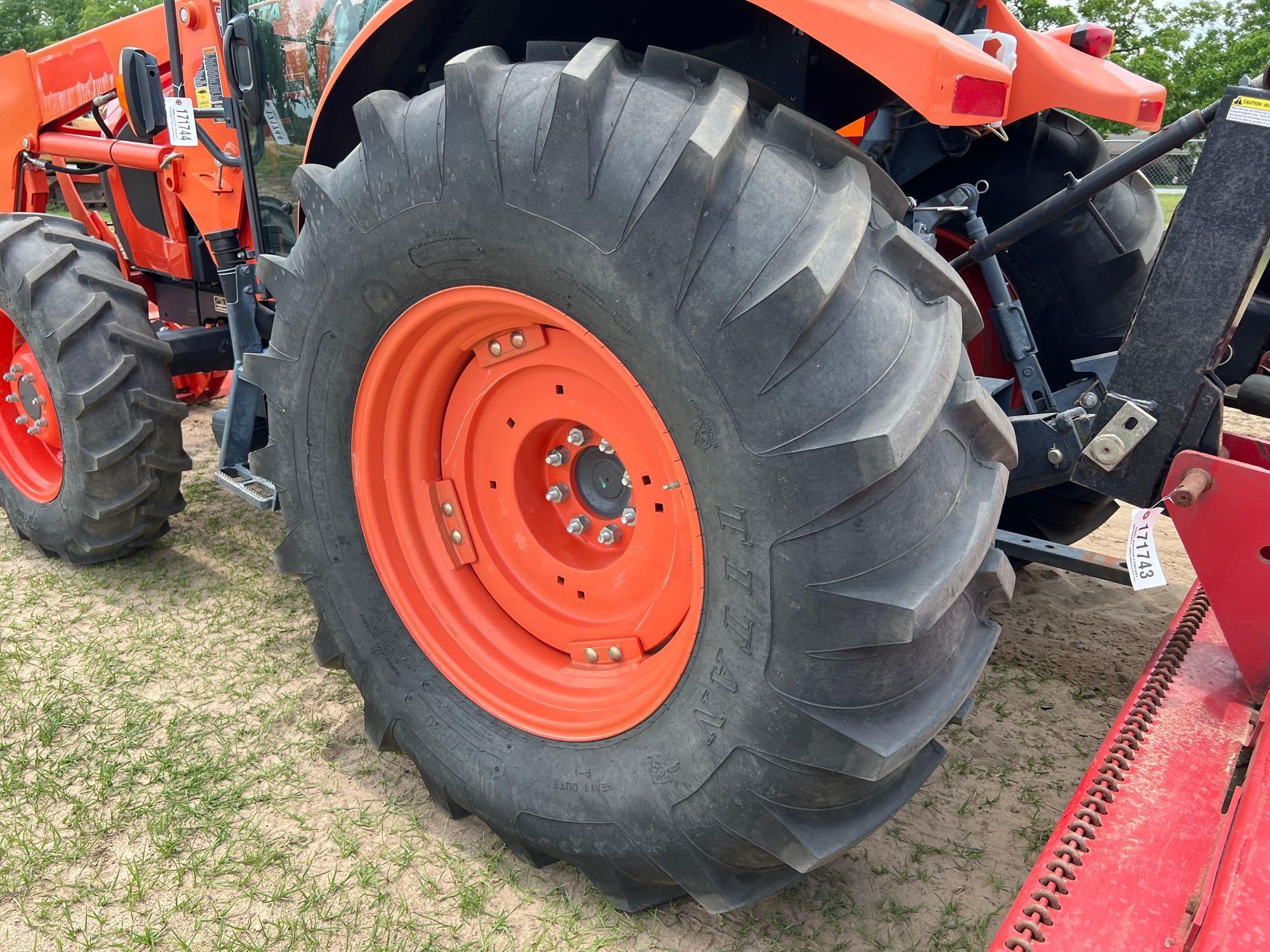 2015 KUBOTA M5-091 TRACTOR