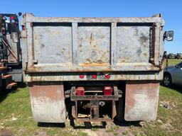 (INOP) 1986 FORD F800 S/A DUMP TRUCK