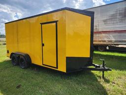 2024 NATIONCRAFT 7 X 16 ENCLOSED TRL