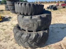 (1) 12.5/80-18 TIRE ONLY (1) 19.5L-24 TIRE ONLY