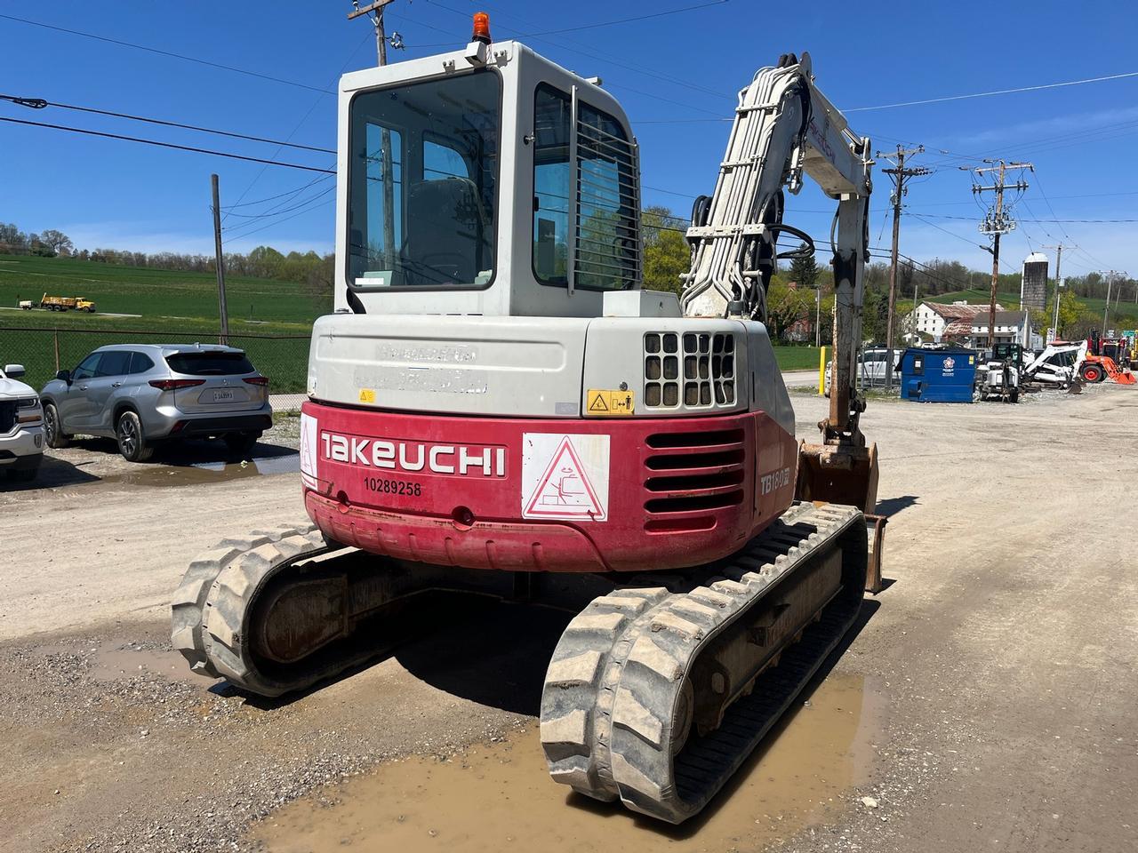 2014 Takeuchi TB180FR Excavator