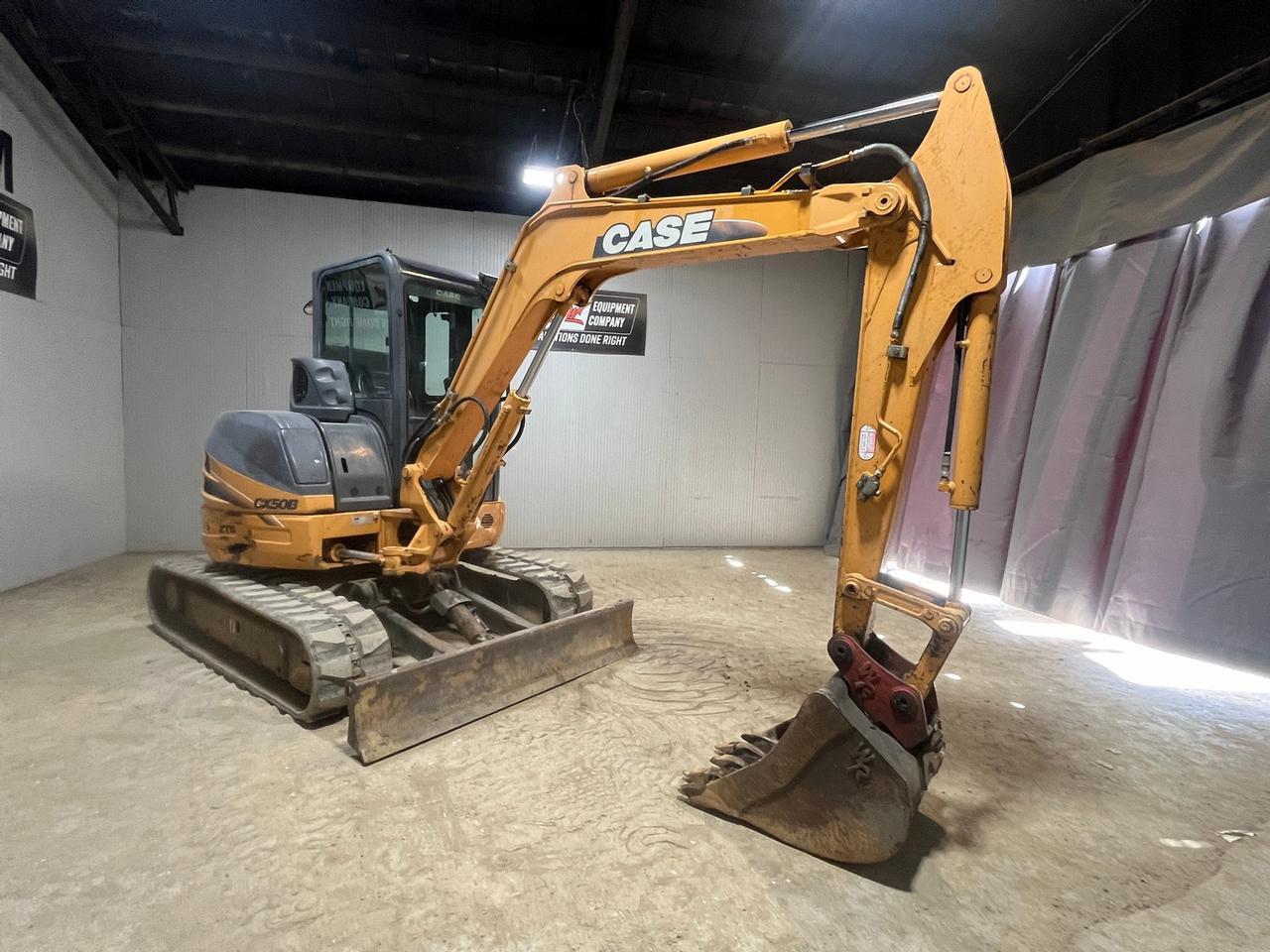 2011 Case CX50B ZTS Mini Excavator