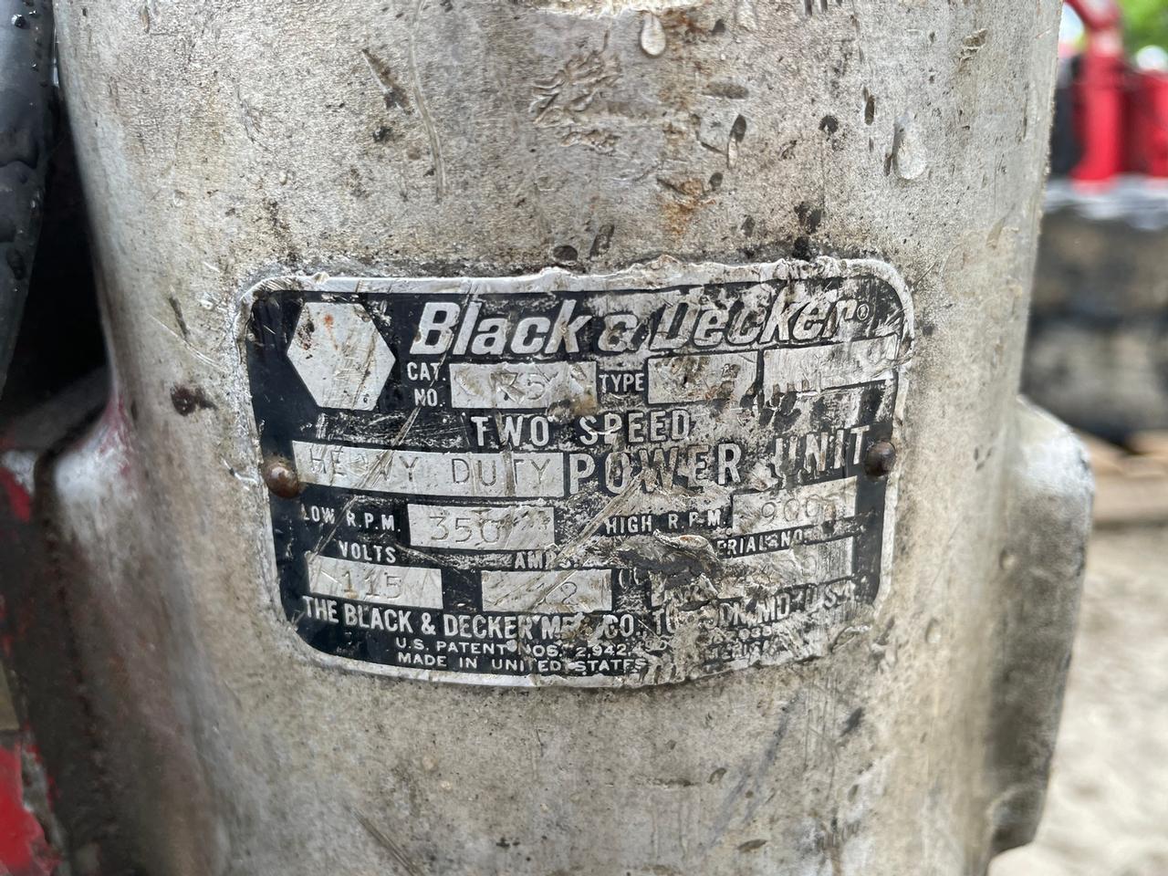 Black & Decker Concret Core Saw