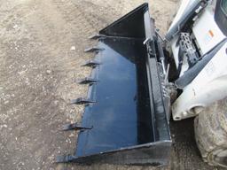 Wildcat 74" Skid Steer Tooth Bucket