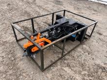 Mower King 58" Skid Steer Trencher Attachment