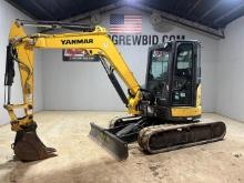 2017 Yanmar VIO45-6A Mini Excavator
