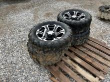 26x9.00R14 Tires on Rims