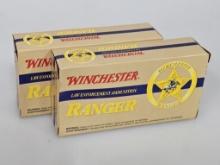 Winchester Ranger 50ct 40 S&W JHP Ammo (2)