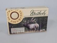 Weatherby .340 WBY Magnum Ultra High Velocity Ammo