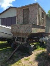 12 Ft Home Made Cobey Mobile Hunting Shack