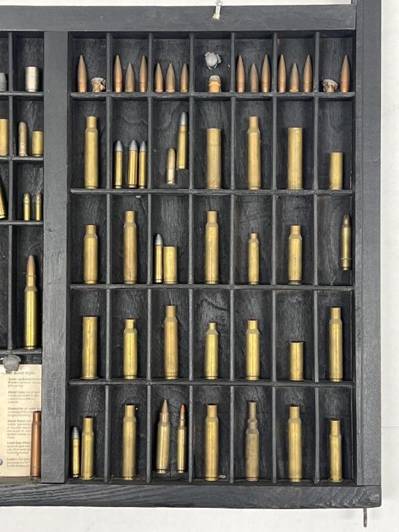 Wooden Bullet Display Showpiece