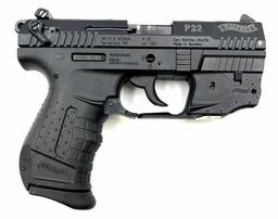 Walther P22 .22 LR Semi-Automatic Pistol in Case