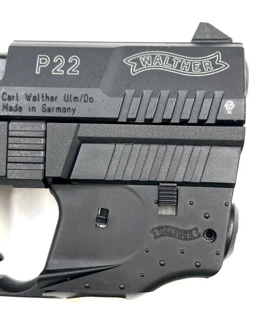 Walther P22 .22 LR Semi-Automatic Pistol in Case
